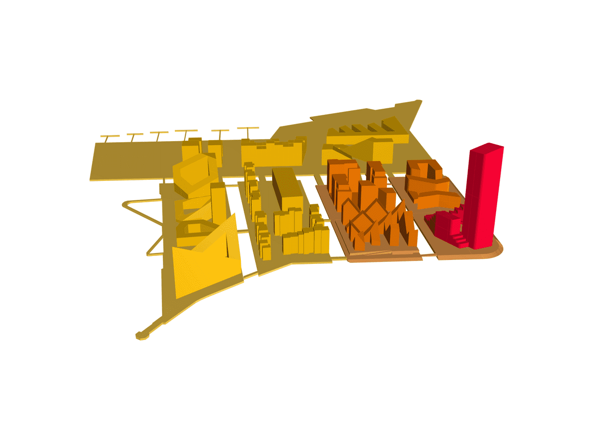 Model with closed geometry